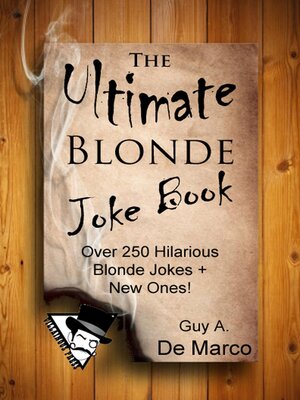 cover image of The Ultimate Blonde Joke Book